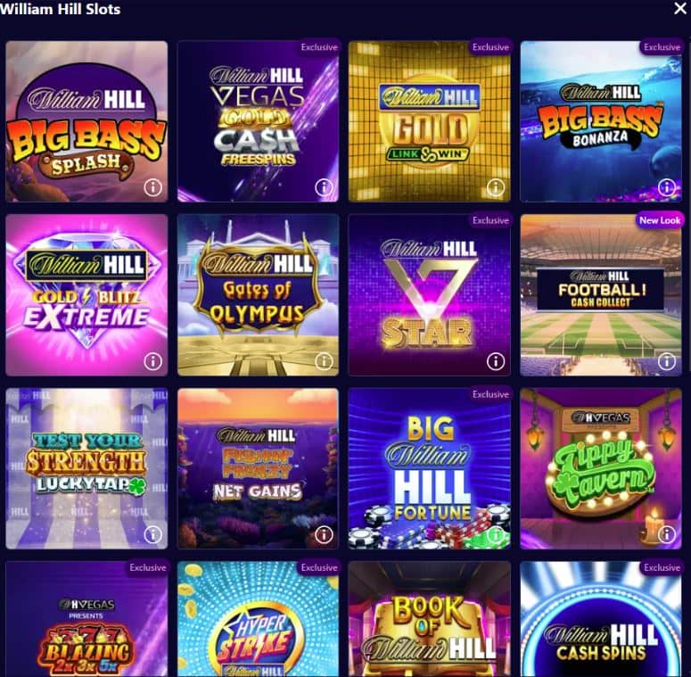 William Hill Casino Unique Feature