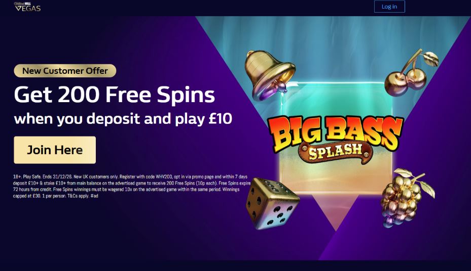 William Hill Casino - Welcome Bonus