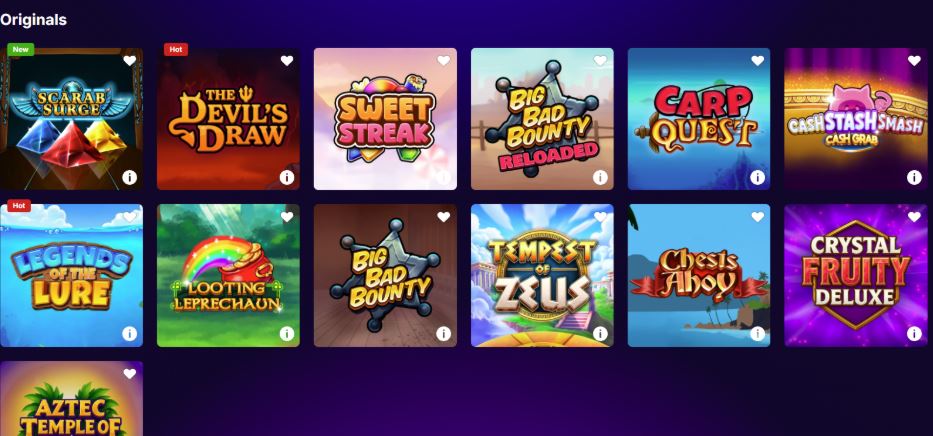 BOYLE Casino Completely Original Slots