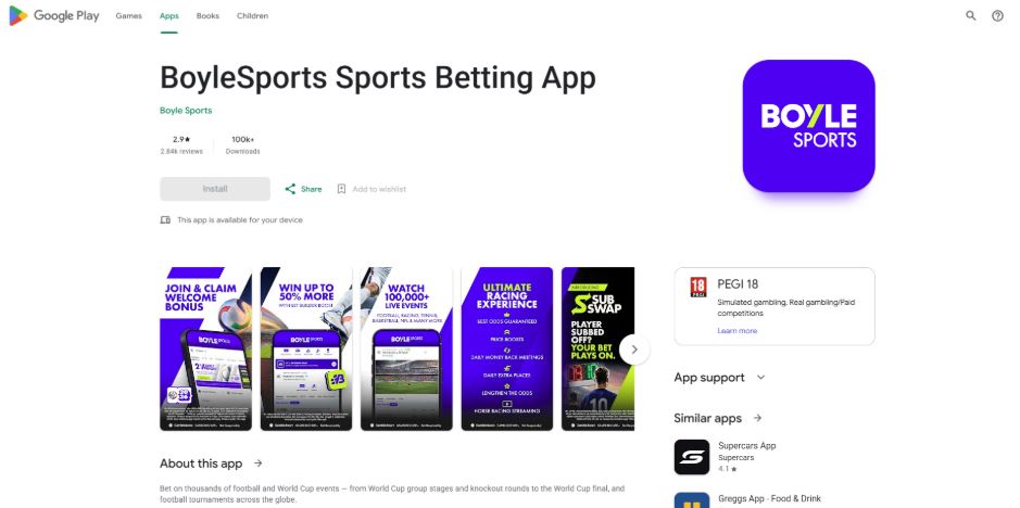 BOYLE Casino Mobile App and Device Compatibility