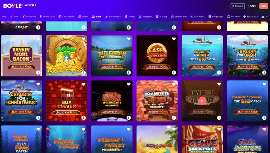 BOYLE Casino Slots