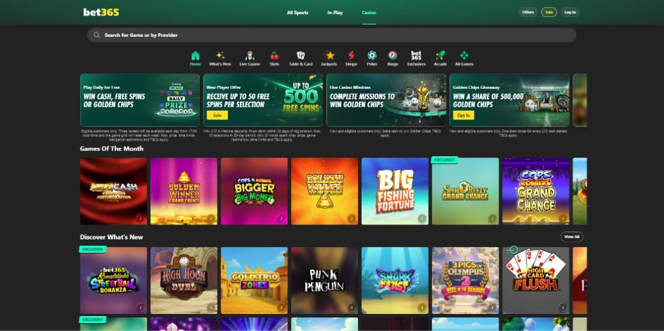 Bet365 Casino - AstroPay Casinos