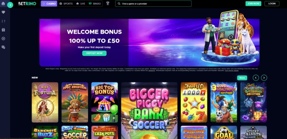 Betrino Casino - Neosurf Casinos