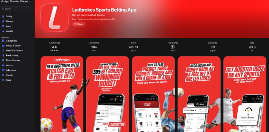 Ladbrokes Casino Mobile Compatibility & App