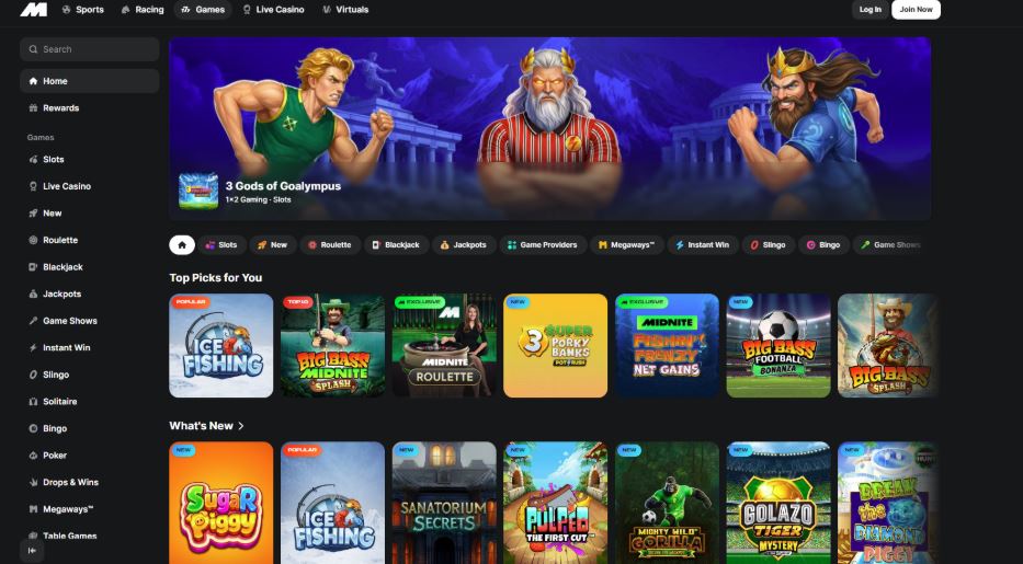Midnite Casino - £20 Minimum Deposit