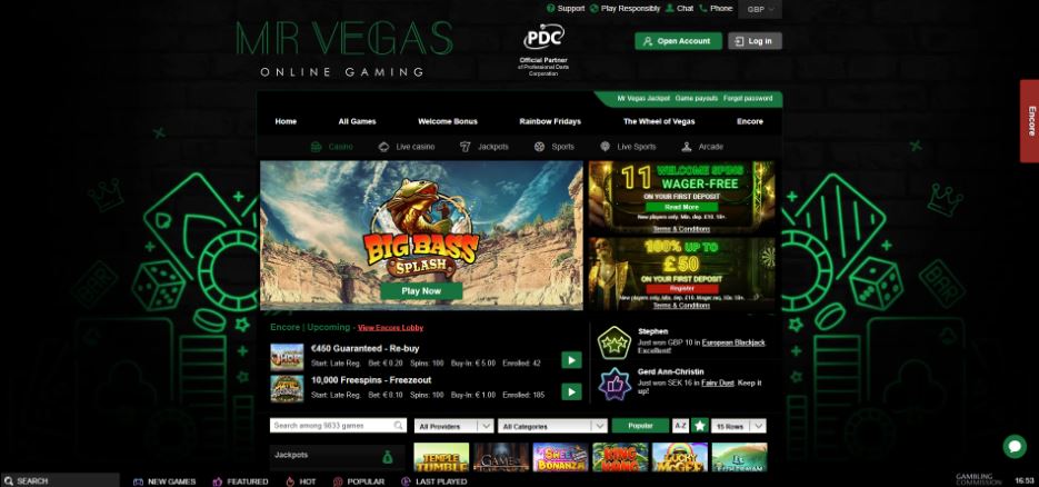 Mr. Vegas Casino - AstroPay Casinos