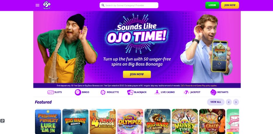 PlayOJO Casino - AstroPay Casinos