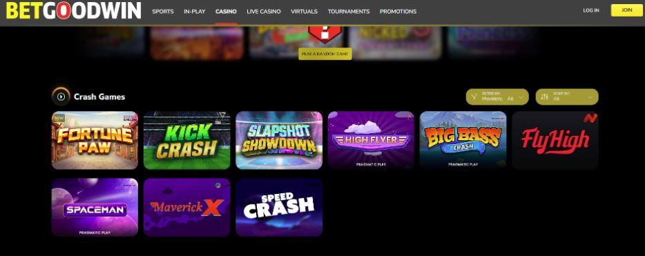 BetGoodwin Casino - Best Crash Gambling Sites