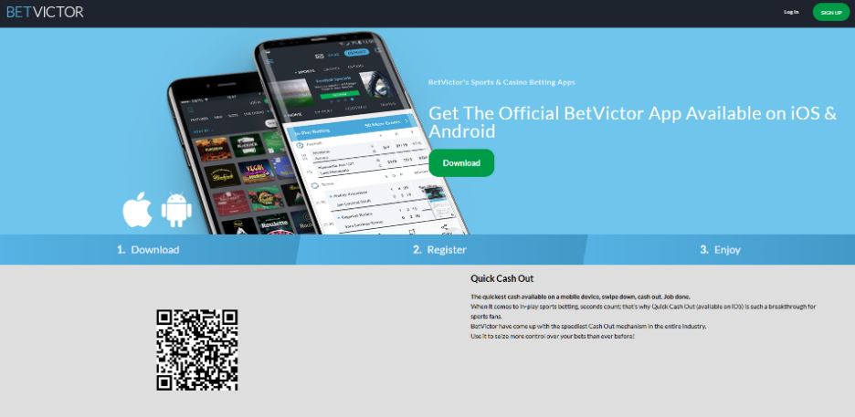 BetVictor Casino Mobile Compatibility & App
