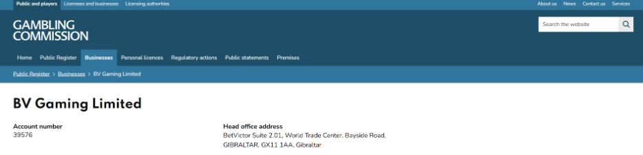 BetVictor Casino Safety and Trustworthiness
