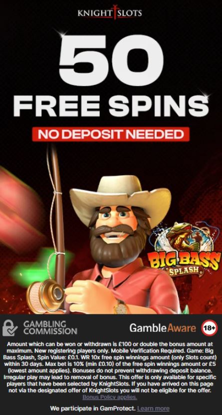 Knight Slots Welcome Bonus & Promotions