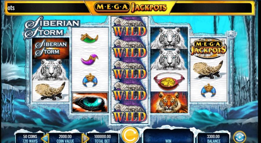 Siberian Storm Megajackpots