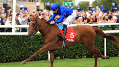 Racing news today: Coolmore’s 4m gns Frankel colt, Fillies’ Mile & Chepstow declarations, Kempton and Exeter lost – Thursday 8 October
